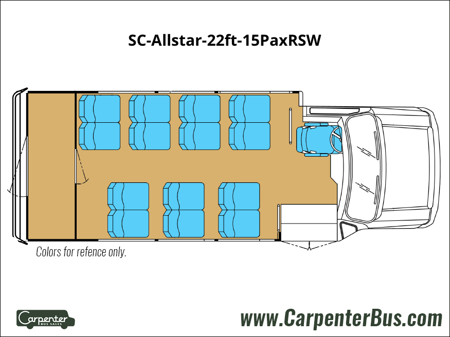 Chevrolet 3500 Starcraft AllStar - Floorplan