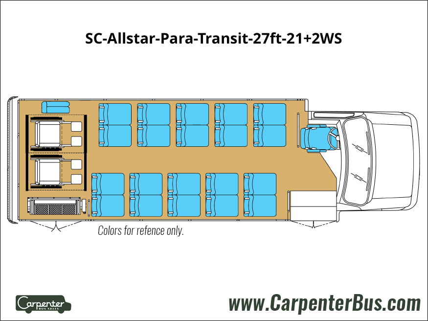 Ford E450 Starcraft Allstar - Floorplan