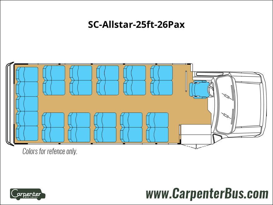 Ford E450 Starcraft Allstar - Floorplan
