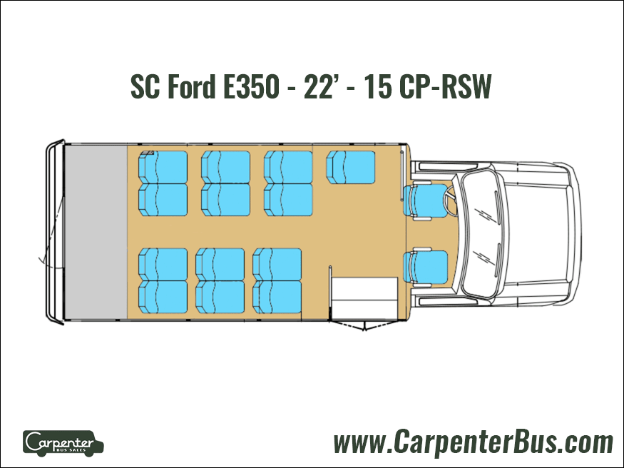 Ford E350 Starcraft Allstar - Floorplan