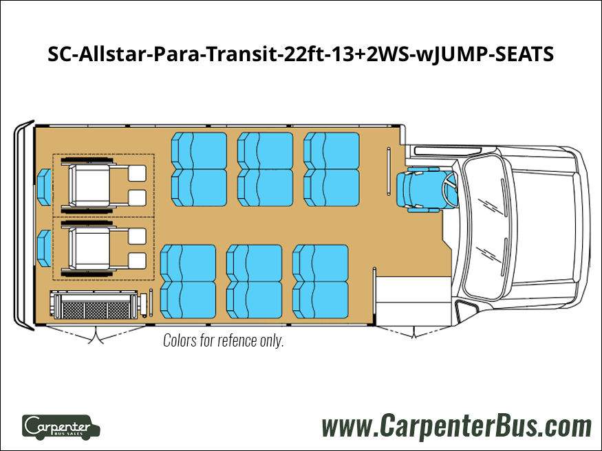 Ford E350 Starcraft Allstar - Floorplan