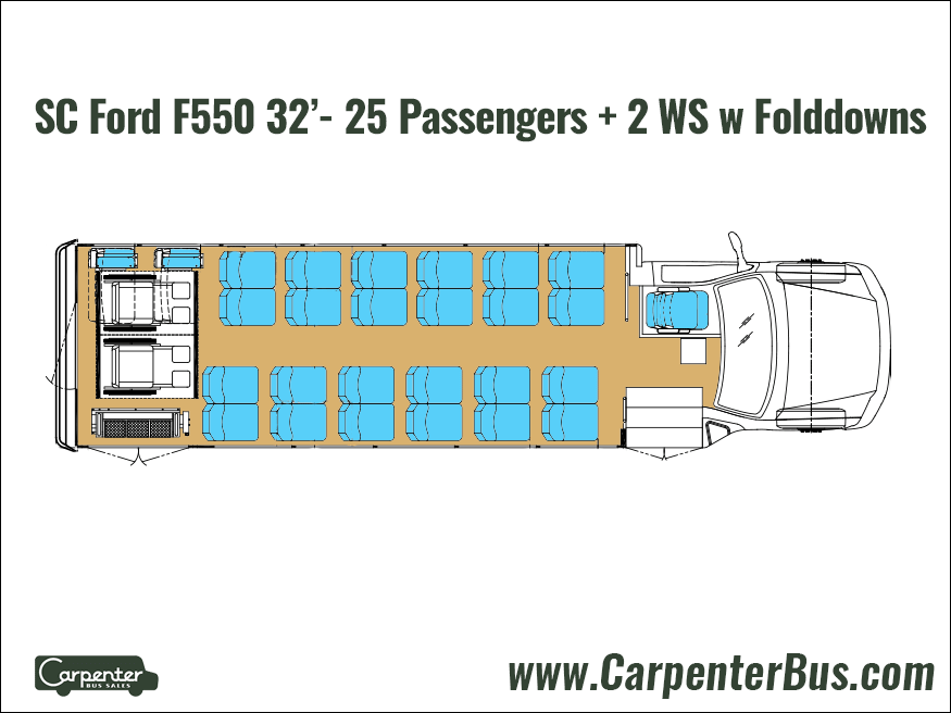 Ford F550 Starcraft XL - Floorplan